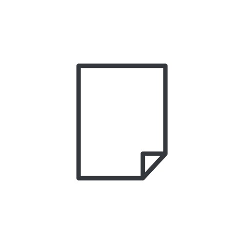 Document icon notepad fill Royalty Free Vector Image