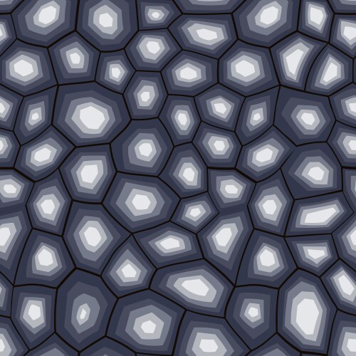 Abstract modern turtle shell seamless pattern vector image