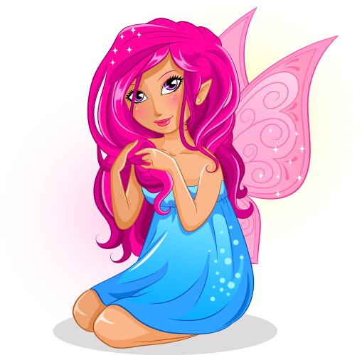 Spring fairy Royalty Free Vector Image - VectorStock