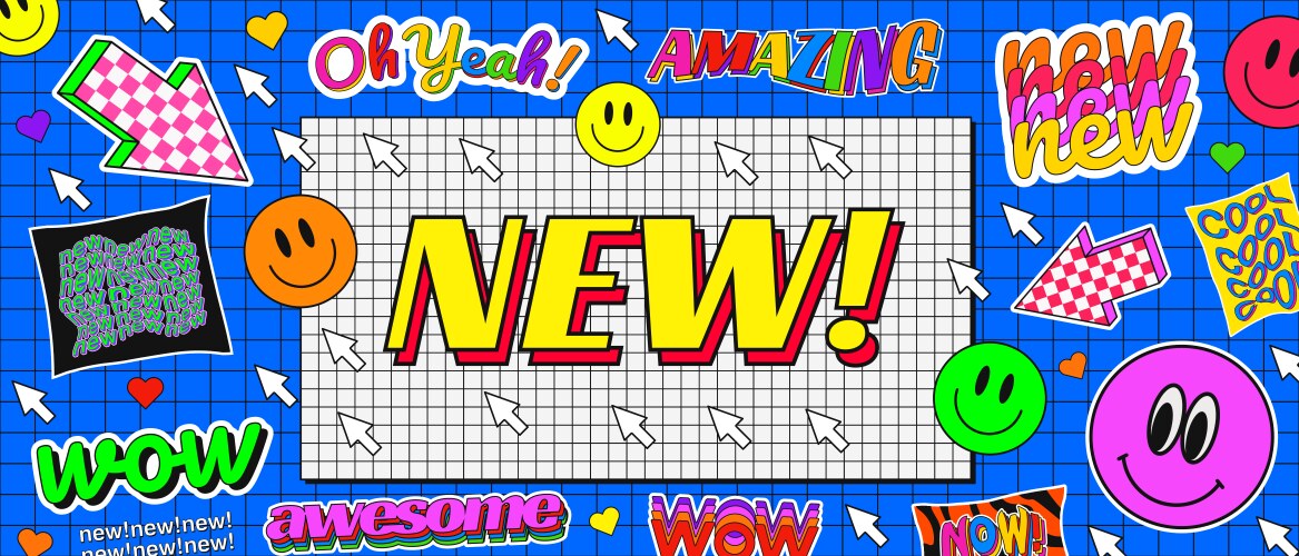 Cool Stickers Vector Images (over 49,000)