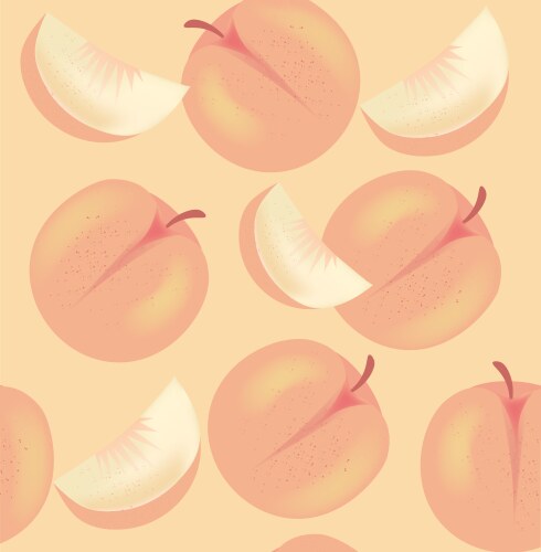 Fruit seamless pattern Vector Image