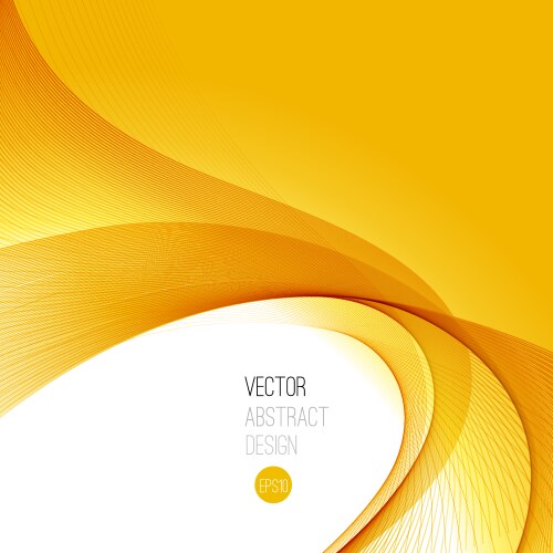 Smooth wave stream line abstract header layout vector image