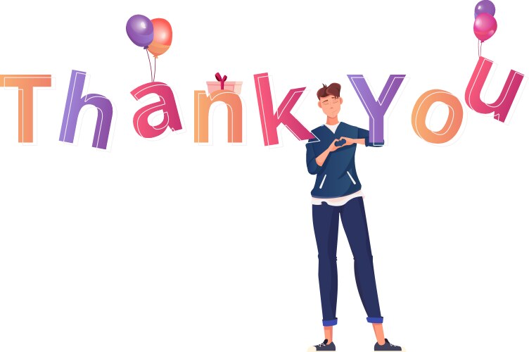 Word Art Thank You Vector Images (over 2,100)