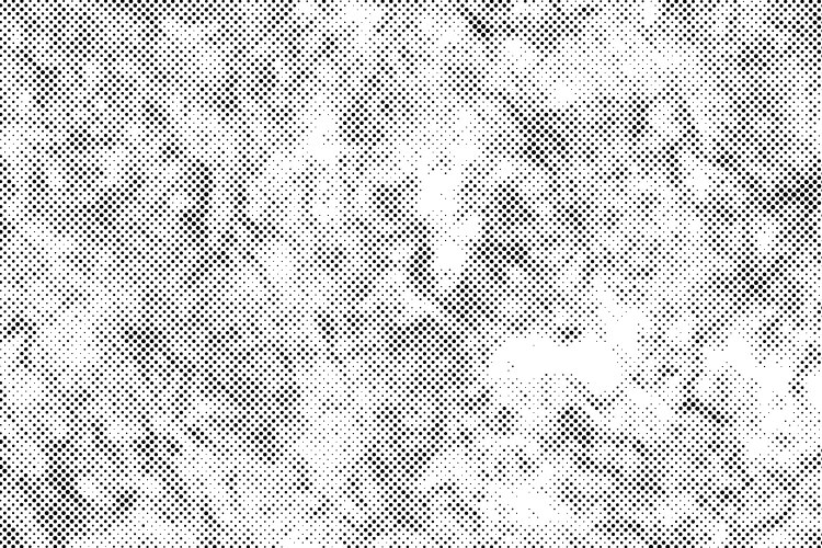 Grunge halftone texture effect background Vector Image