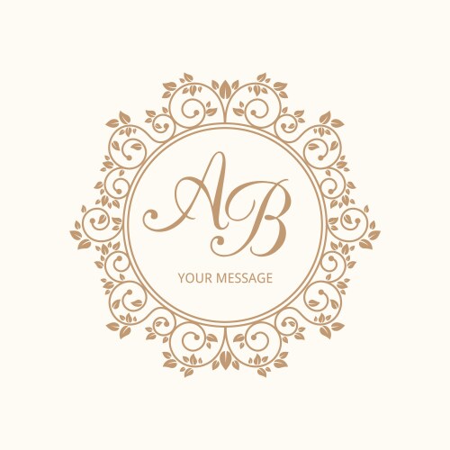 Monogram Royalty Free Vector Image - VectorStock