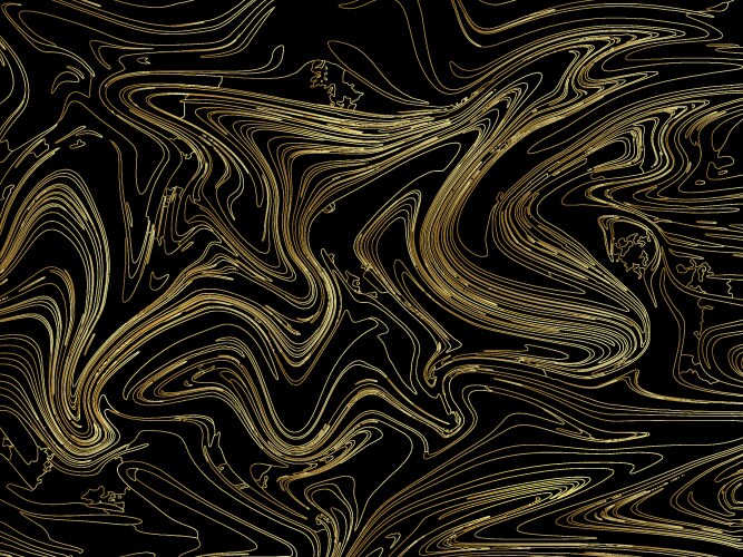 gold marbling texture design for poster brochure vector