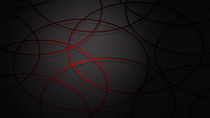 abstract background of intersecting circles vector image