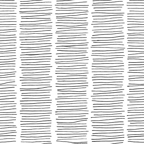 abstract black white lines seamless pattern ink vector image