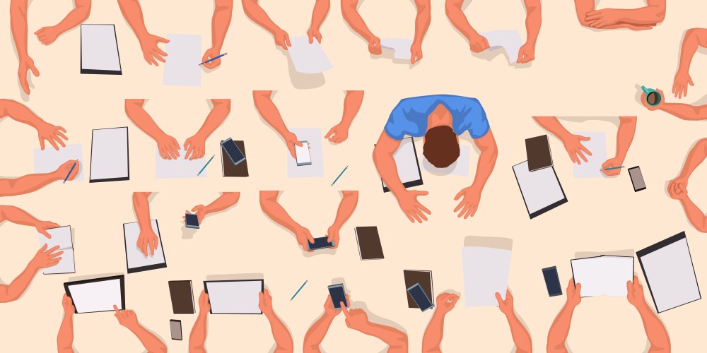 Hands Top View Vector Images (over 13,000)