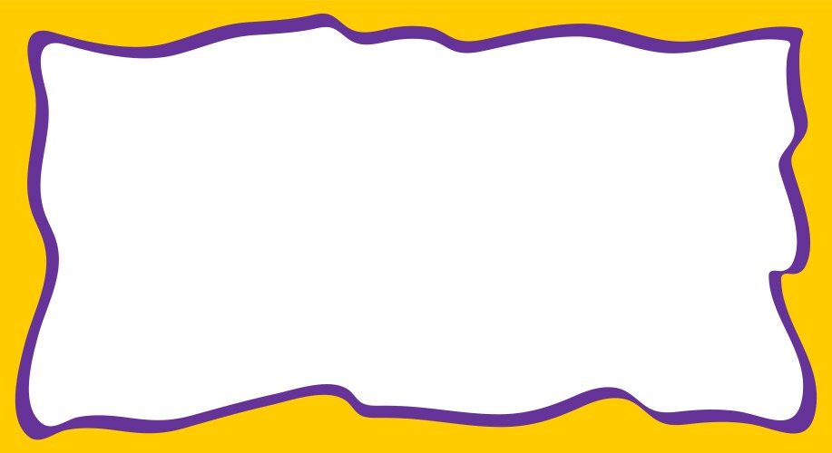 Frames for text in the style of hand drawn frame Vector Image