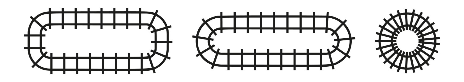 Train rail track railway pattern 3d subway line vector image