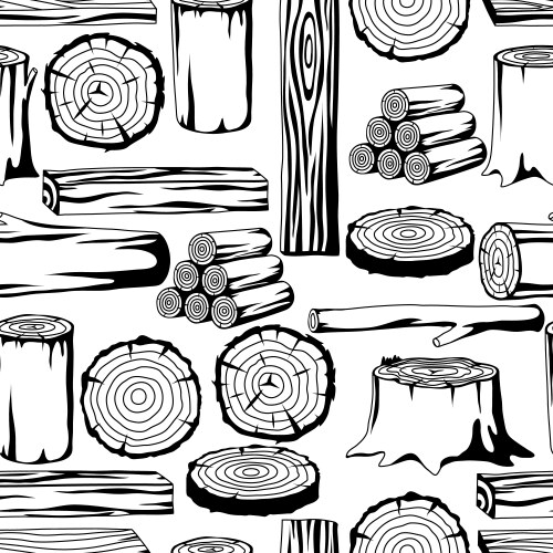 Log Vector Rustic Line Wood log Vector Images & Graphics for Commercial Use | VectorStock
