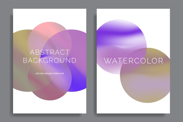 Geometric shapes in vibrant tints and shades Vector Image