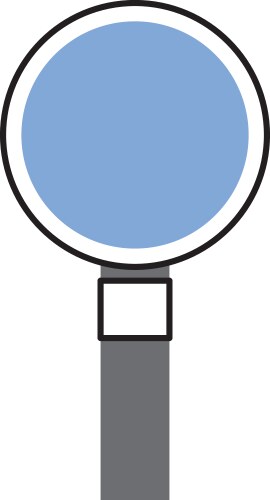 Finding the right information view program vektorbild