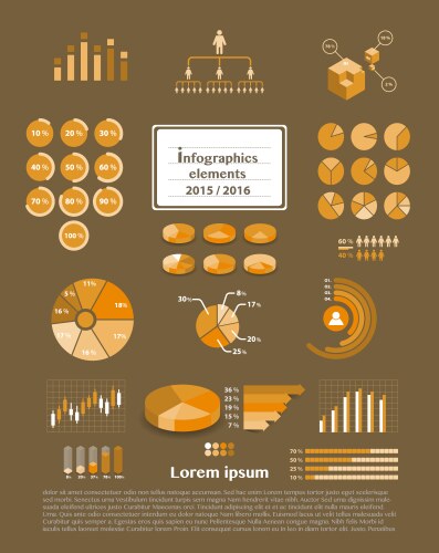 Elements of infographics Royalty Free Vector Image
