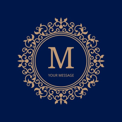 Monogram Royalty Free Vector Image - VectorStock