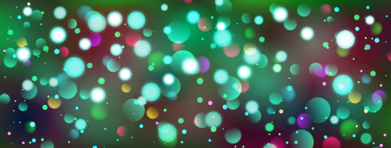 abstract background with bokeh effect vector