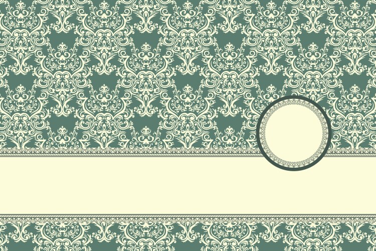 Elegant vintage frame Royalty Free Vector Image