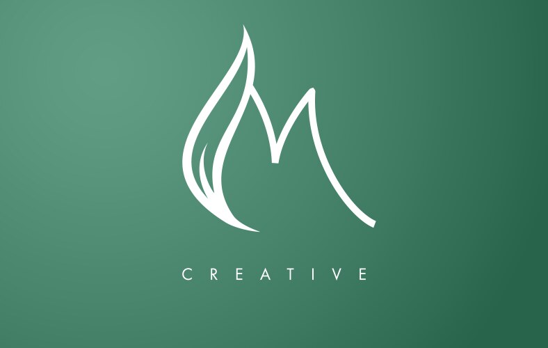 Leave Letter M Leaves Vector Images (over 630)