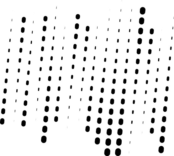 Random segmented lines pattern dynamic dashed vector image