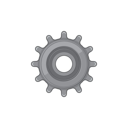 Icon of settings and function engineering progress vector image