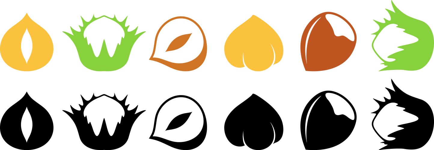 Hazelnut Plant Vector Images (over 2,600)
