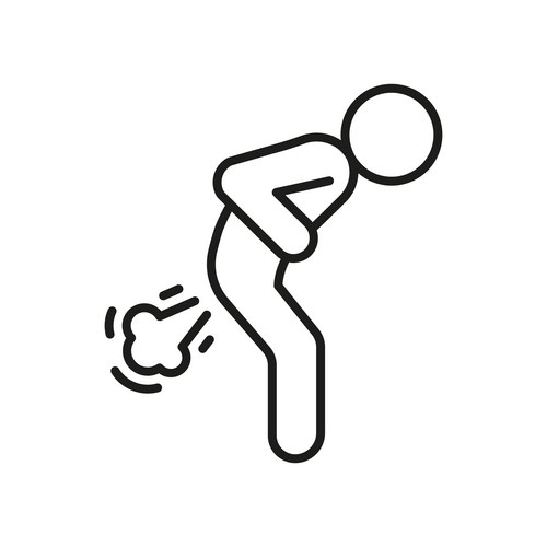 Flatulence Vector Images & Graphics for Commercial Use | VectorStock