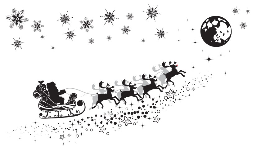 Christmas Silhouette Vector Images (over 110,000) for Free Printable Christmas Silhouette Images