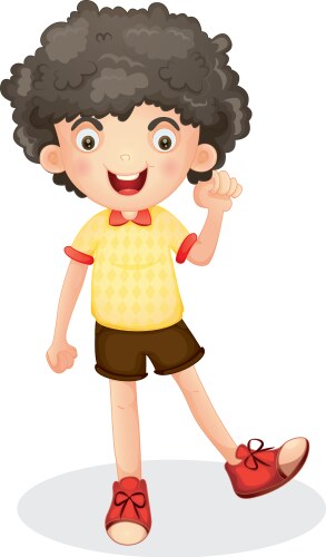 Young boy Royalty Free Vector Image - VectorStock