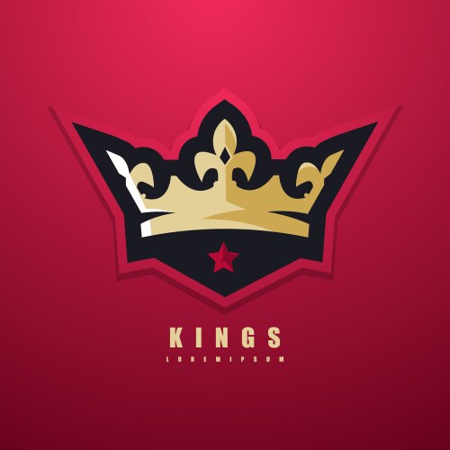Royal Crown Logo Royalty Free Vector Image - VectorStock