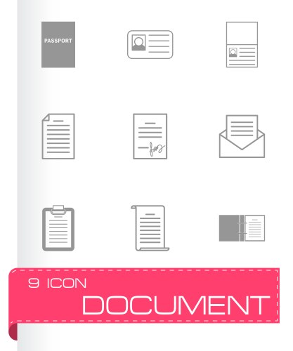 Progress loading bar set of icons load symbol Vector Image