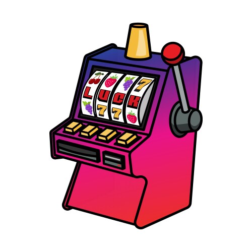 Black and White Slot Machine Vector Images (over 8,200)