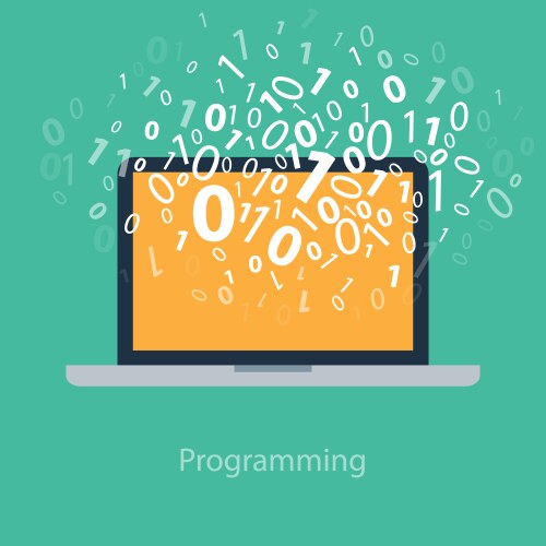 Coding & Programming Concepts vektorbild