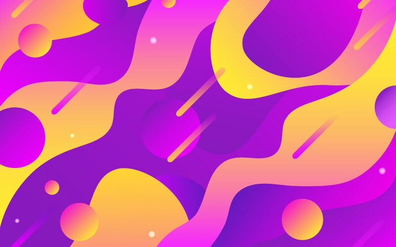 Liquid dynamic background for web sites landing vector image