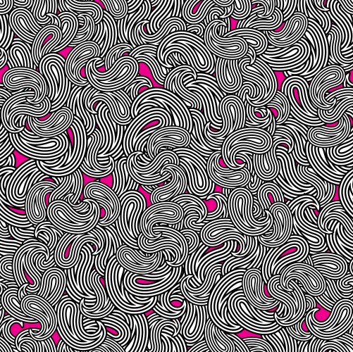 Seamless pattern with abstract design vector image
