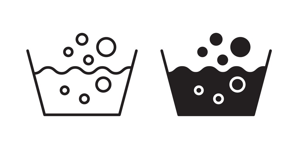 Soak and wash icon Vector Images & Graphics for Commercial Use ...