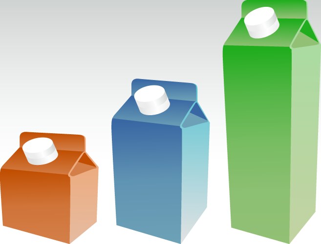 Clear carton box Royalty Free Vector Image - VectorStock