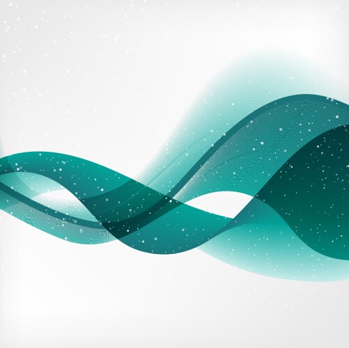 Abstract transparent wave background Royalty Free Vector