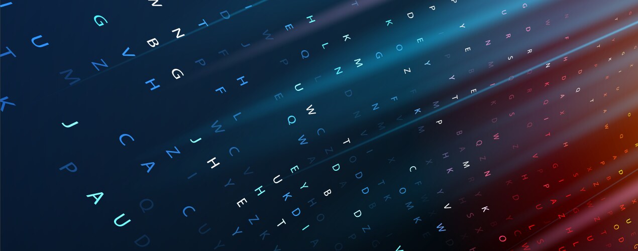 Abstract digital cloud computing technology vector image