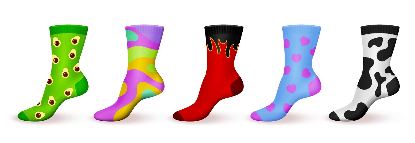 Socks Royalty Free Vector Image - VectorStock