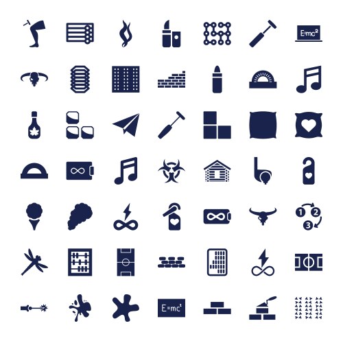 Texture icons (36983600) – Free Vector | VectorStock