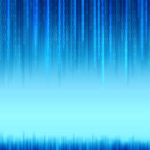 Abstract binary code background vektorbild