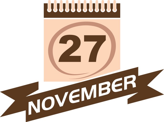 November 27 Vector Images (over 150)