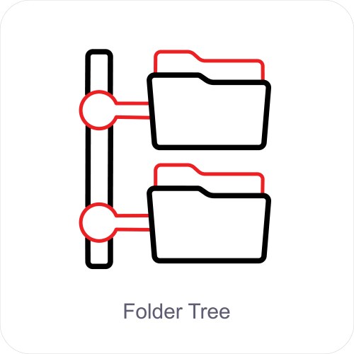 Folder Hierarchy Vector Images (over 590)