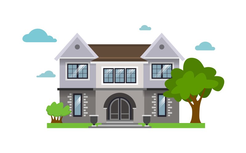 House Royalty Free Vector Image - VectorStock