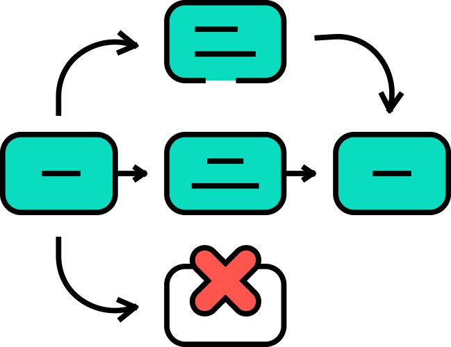 Guerrilla testing ux ui design icon color vector image