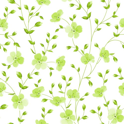 Herbs and wild flowers seamless pattern Royalty Free Vector