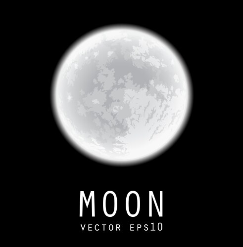 Moon Royalty Free Vector Image - VectorStock