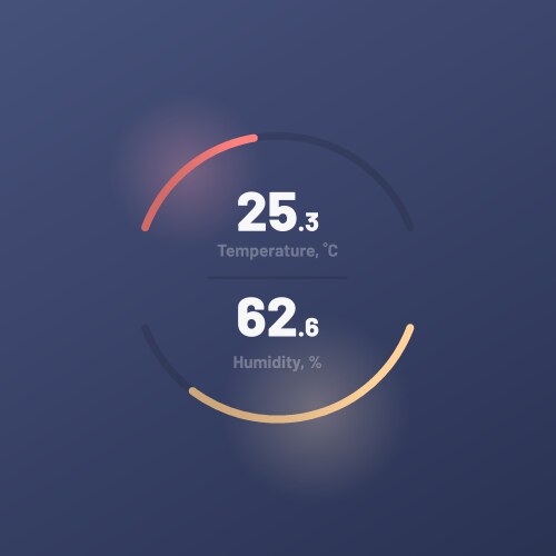 Control knob used for regulating ui and ux kit vector image