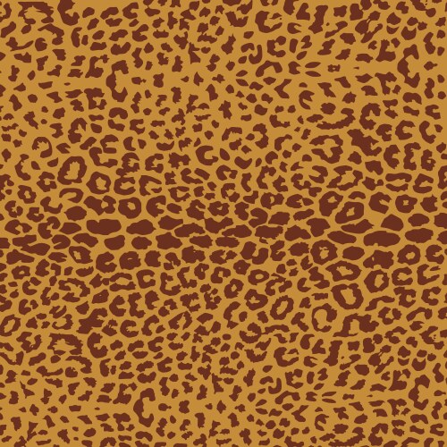 Leopard pattern repeating background vector image